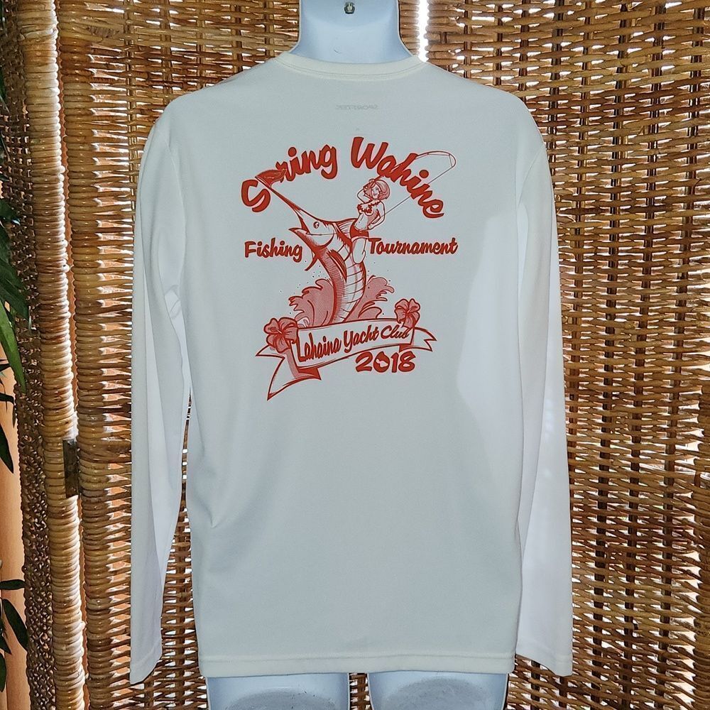 Lahaina Yacht Club Spring Wahine Fishing Tournament Shirt M